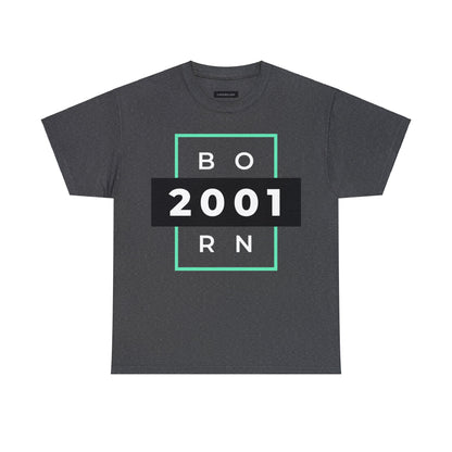 Unisex Born 2001 T-shirt