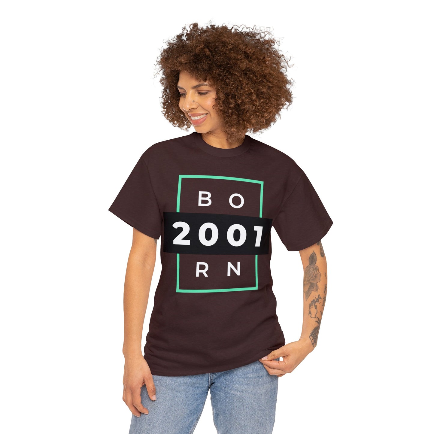 Unisex Born 2001 T-shirt