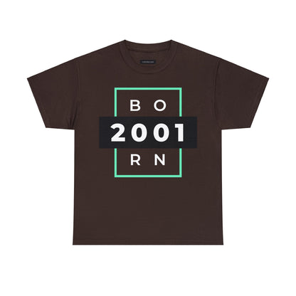 Unisex Born 2001 T-shirt