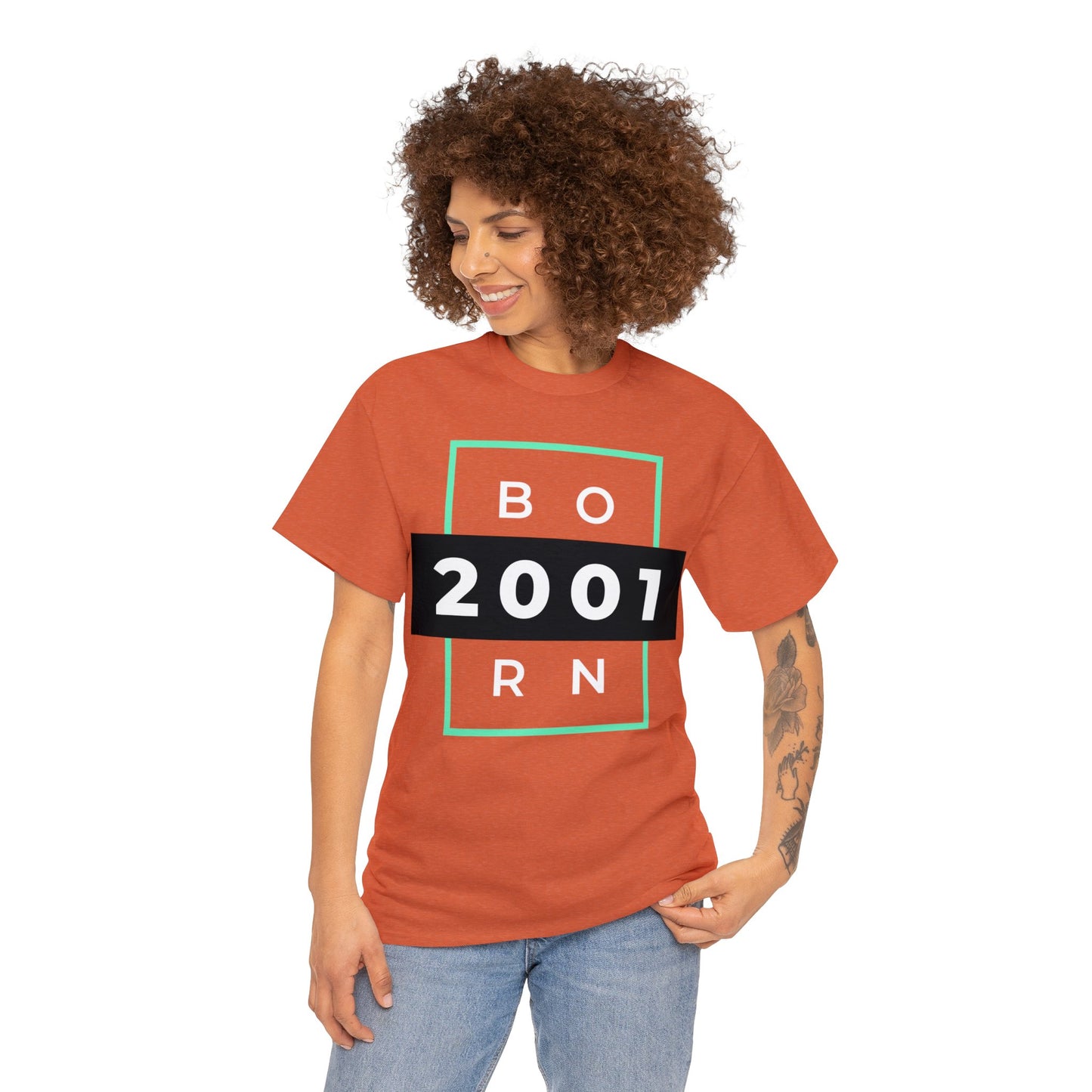 Unisex Born 2001 T-shirt