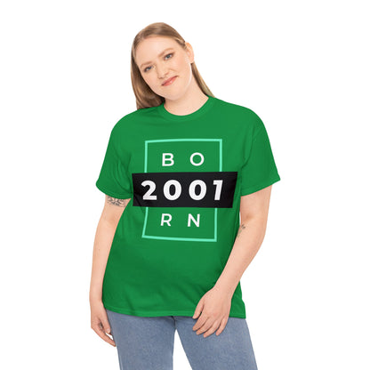 Unisex Born 2001 T-shirt