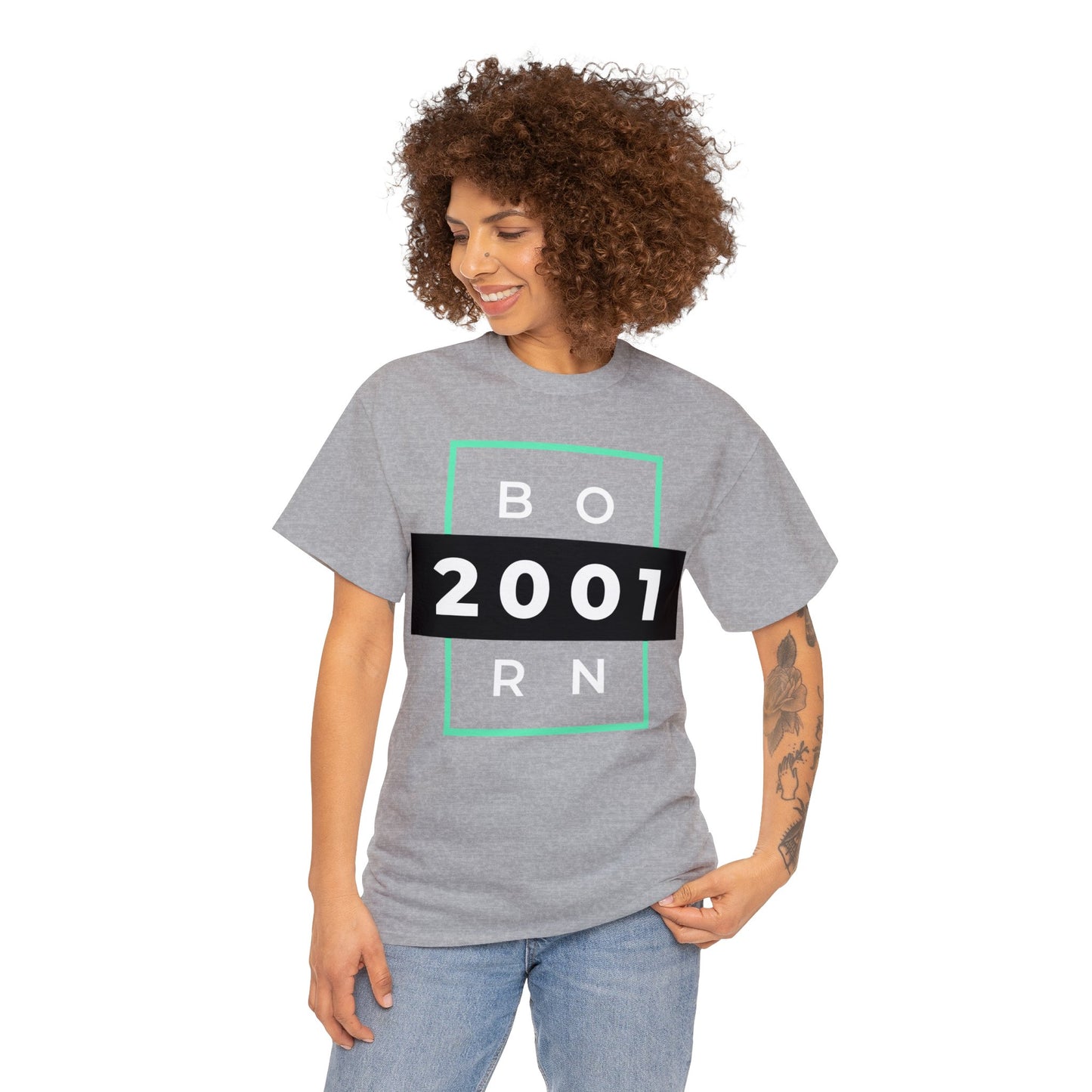 Unisex Born 2001 T-shirt