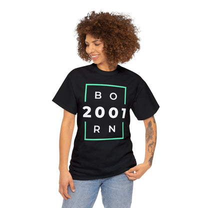 Unisex Born 2001 T-shirt