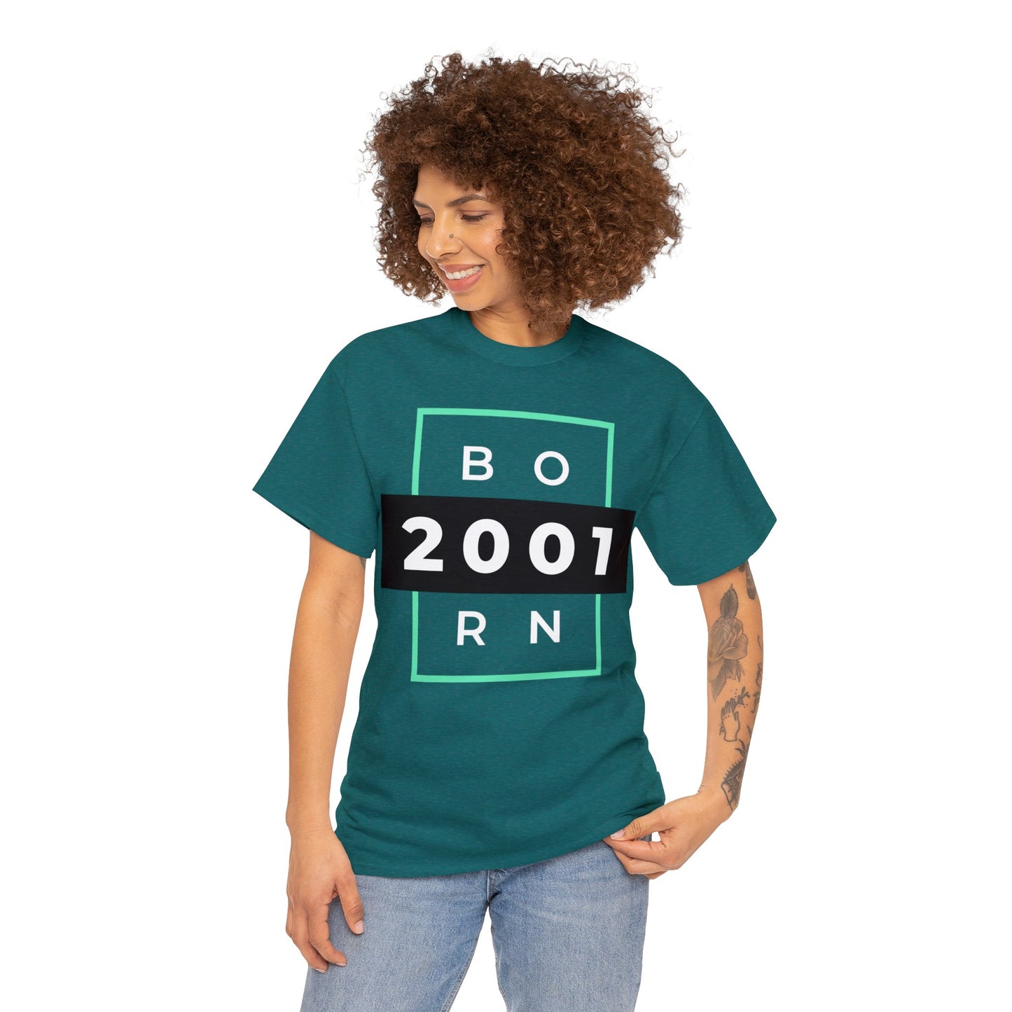 Unisex Born 2001 T-shirt