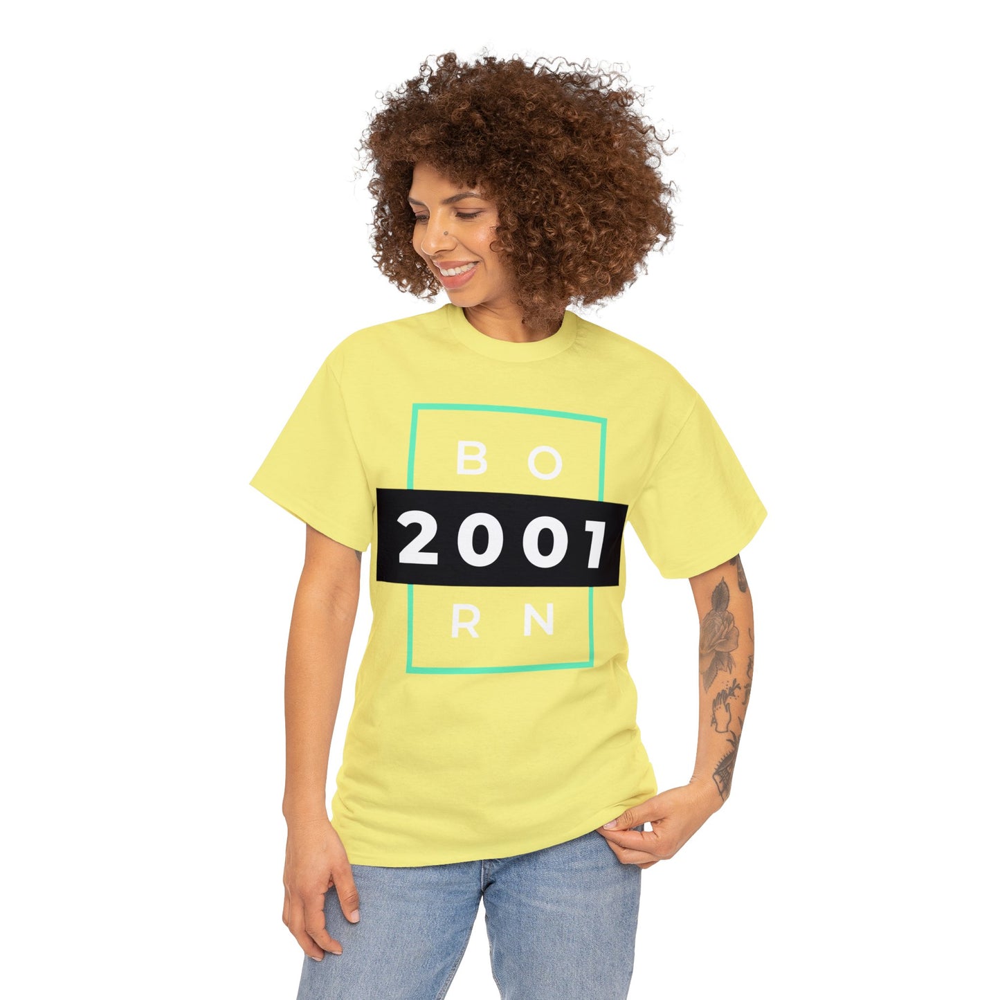 Unisex Born 2001 T-shirt