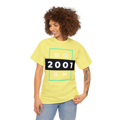 Unisex Born 2001 T-shirt