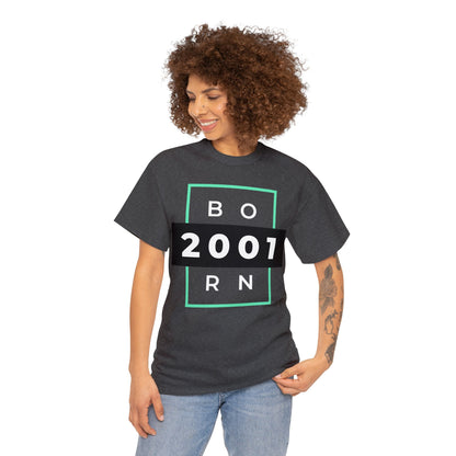 Unisex Born 2001 T-shirt