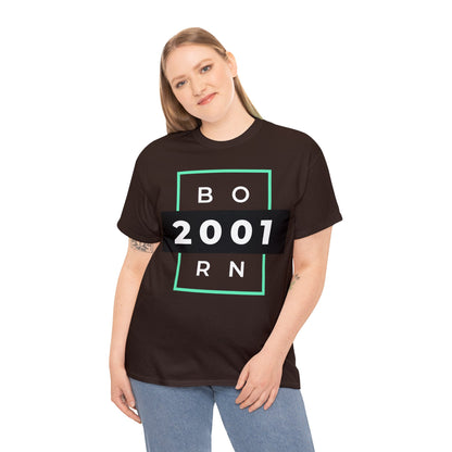 Unisex Born 2001 T-shirt