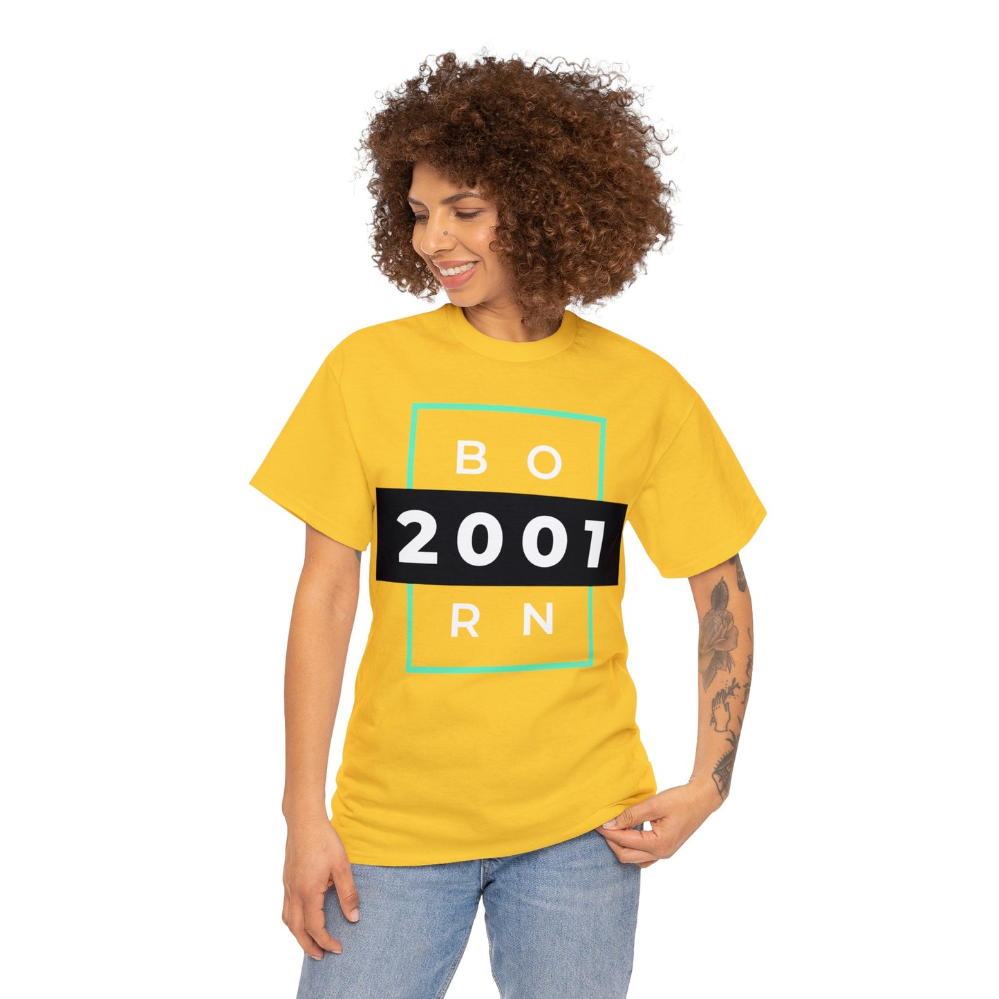 Unisex Born 2001 T-shirt