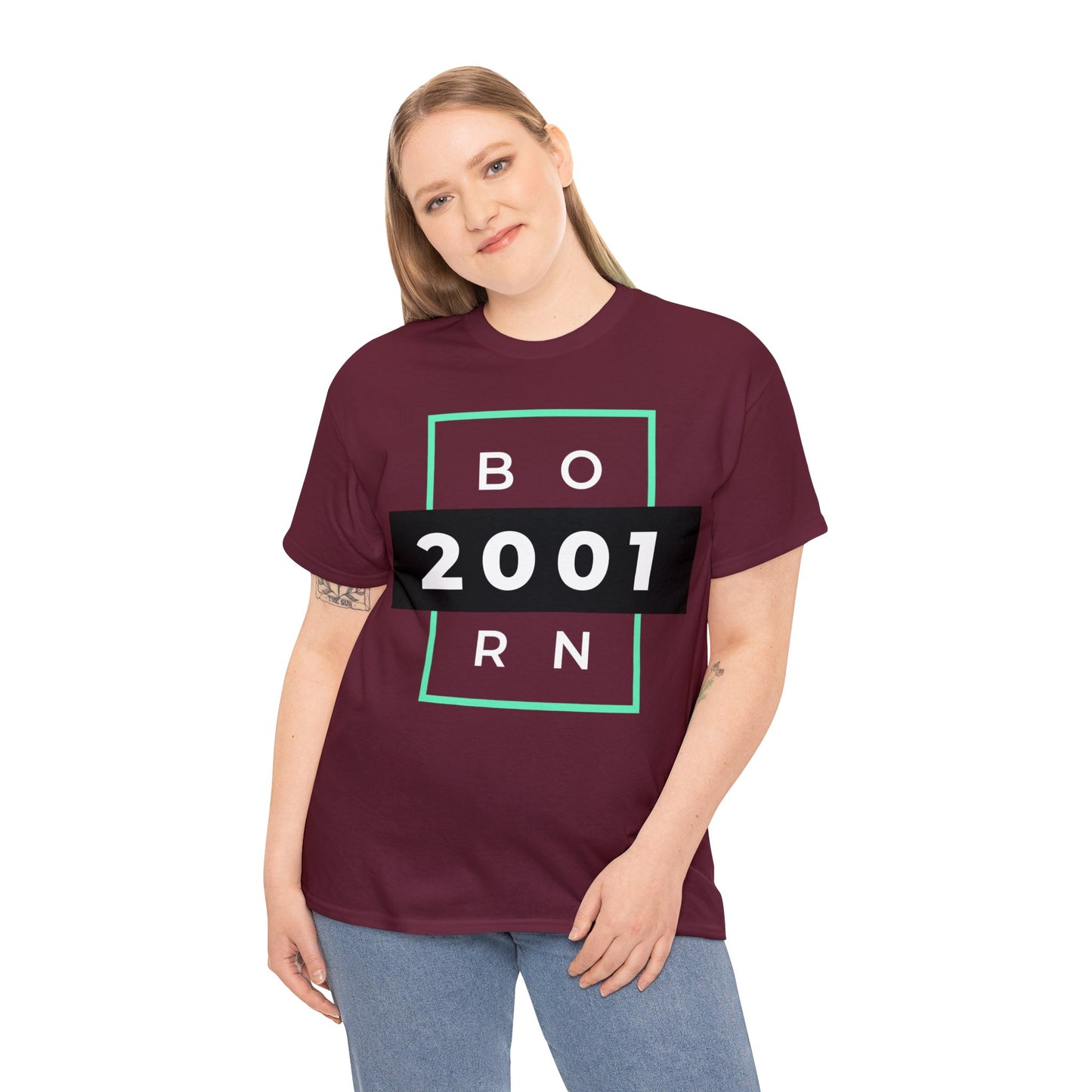 Unisex Born 2001 T-shirt