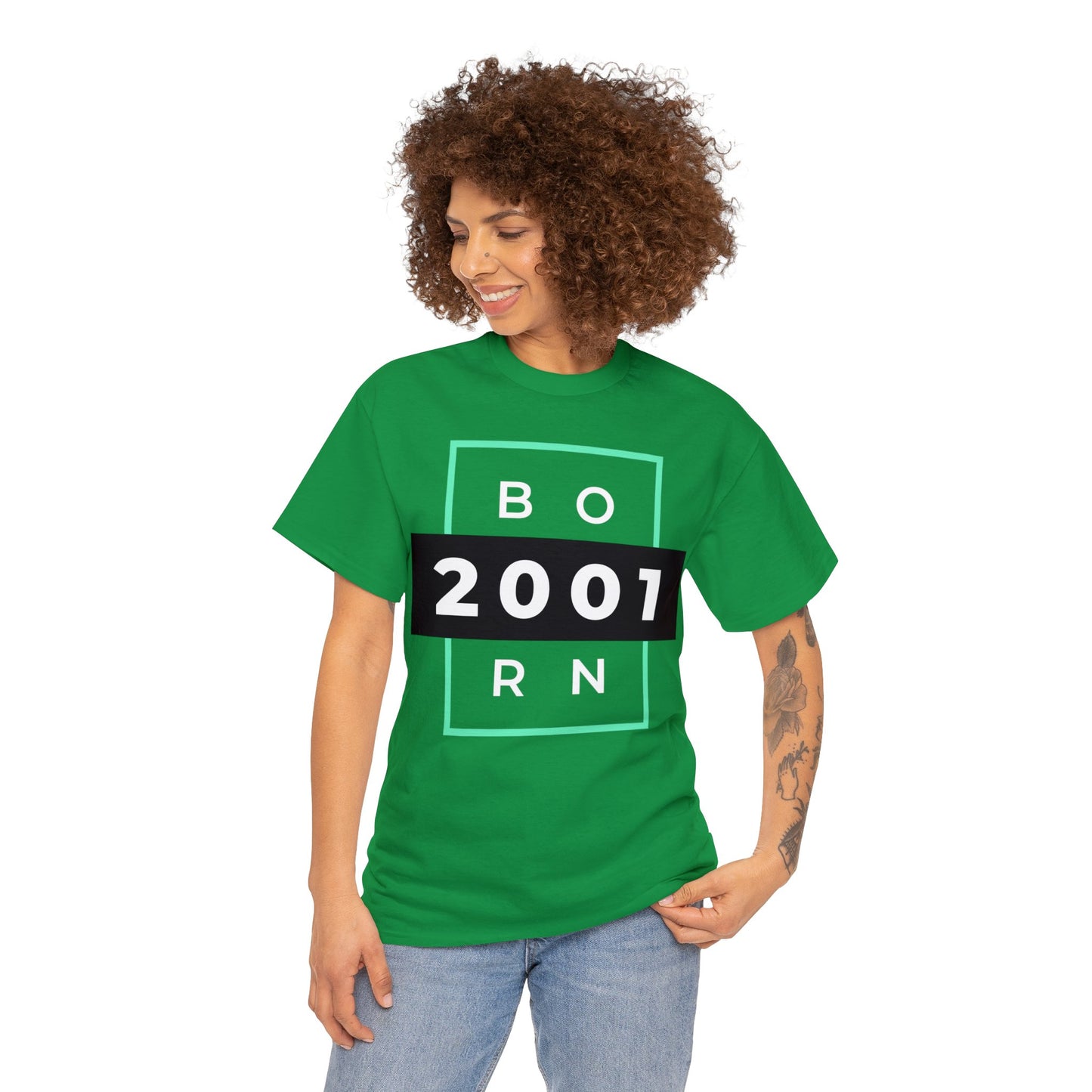 Unisex Born 2001 T-shirt