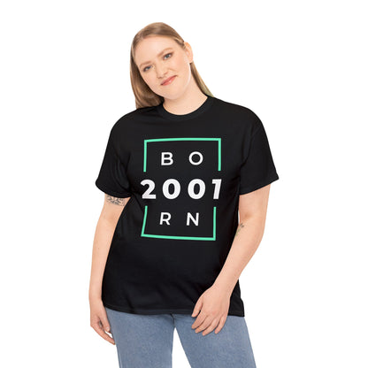 Unisex Born 2001 T-shirt